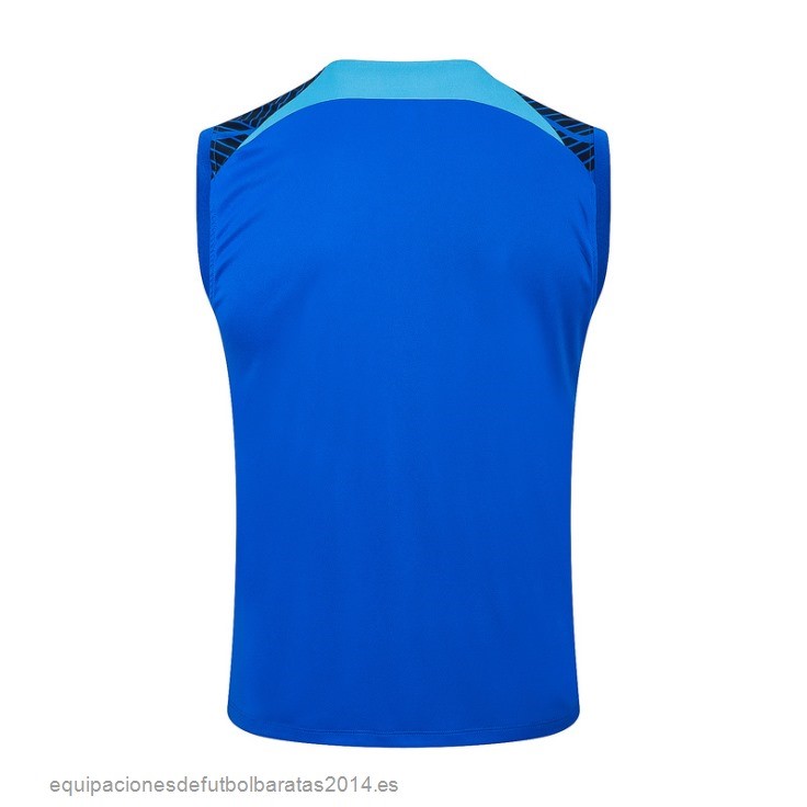 Nuevo Entrenamiento Sin Mangas Inter Milan 24/25 Azul Baratas